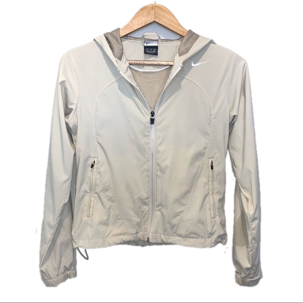 Nike Zip Up Cropped Jacket with Hood